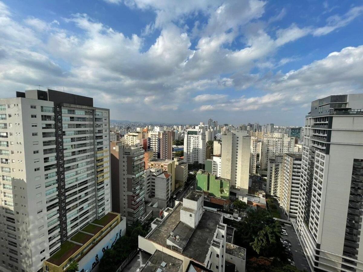 Unique 22º Estudio C/ Vista Incrivel Em Sp Vaga E Wifi サンパウロ エクステリア 写真